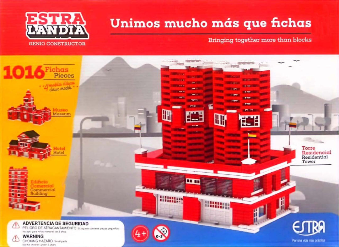 Juego Construcción Genio Constructor 1016 Pza