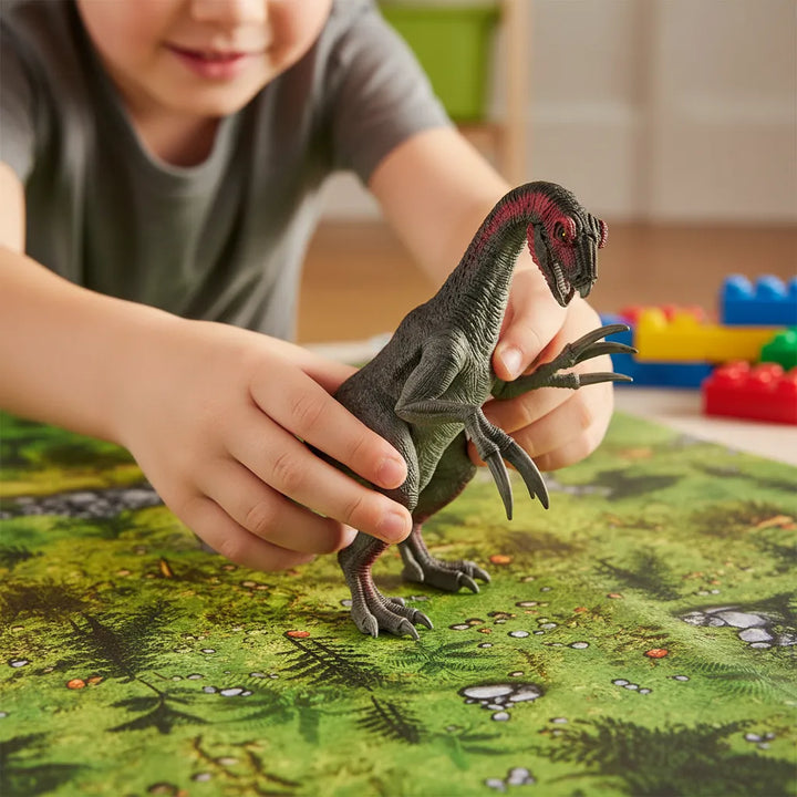 Figura Dinosaurios Therizinosaurio Pintado a Mano