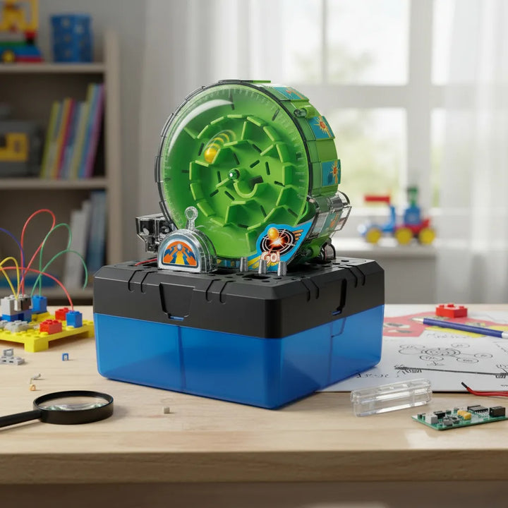 Experimento STEM Laberinto En Espiral Para Niños
