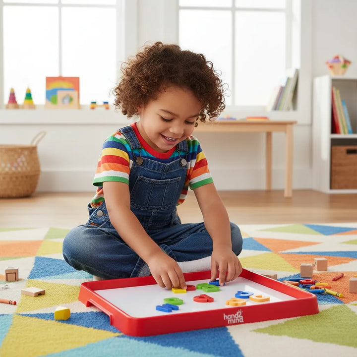 Juego De Bandeja Para Actividades Azul Niños
