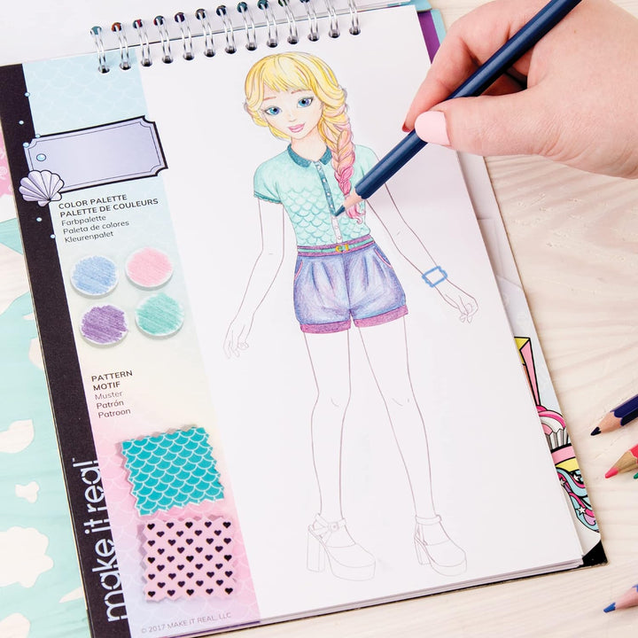 Juego Diseño De Moda Con Plantillas niñas