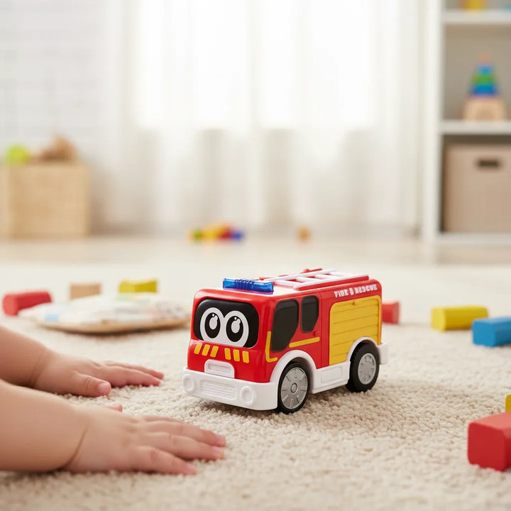 Carro De Bomberos Con Luces Y Sonidos Niños