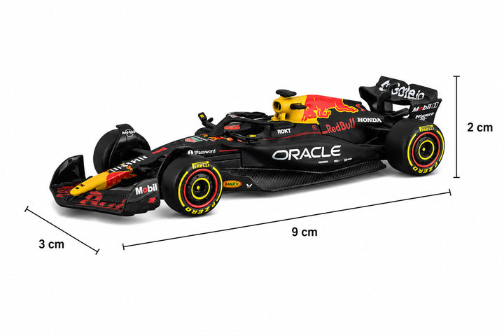 Carro A Escala 1/64 Race Formula Red Bull Rb21