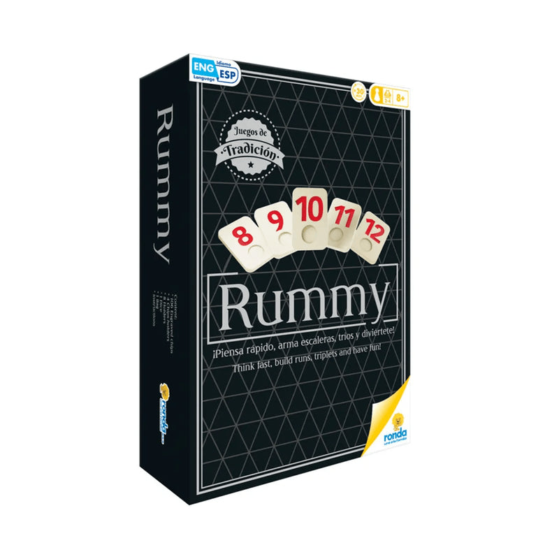 Juego de mesa Rummy clásico  para adultos