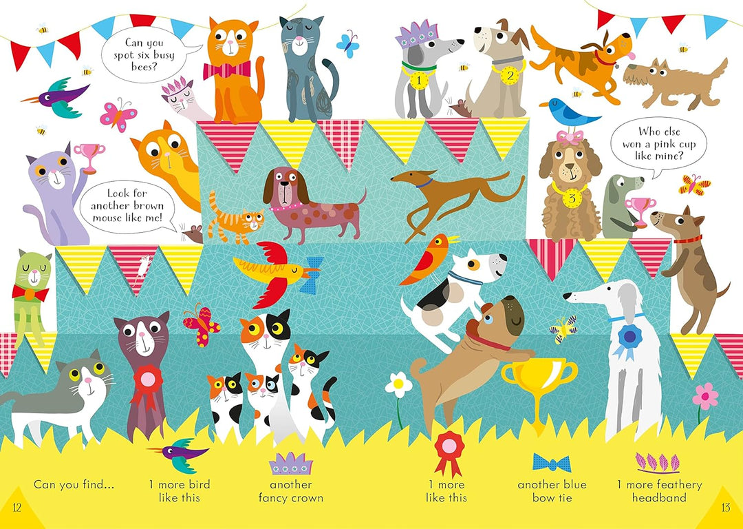 Libro Didáctico Búsqueda Animales Domésticos Para Niños