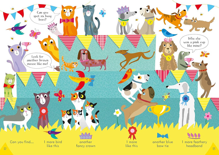 Libro Didáctico Búsqueda Animales Domésticos Para Niños