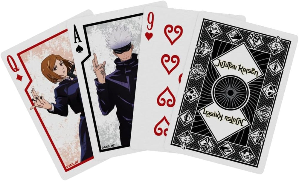 Cartas Bycycle Diseño Jujutsu Kaisen Para Adultos