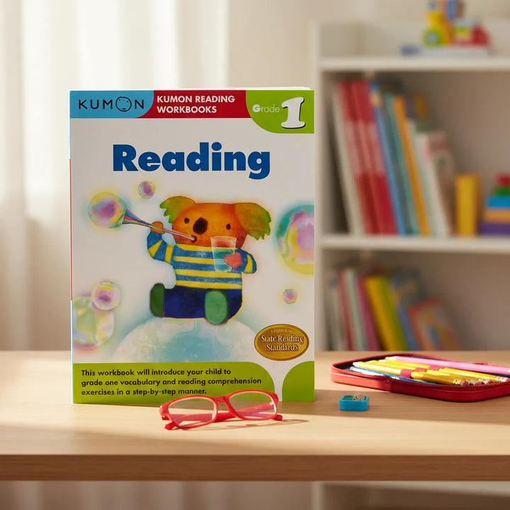 Libro Kumon Reading grade 1 para niños