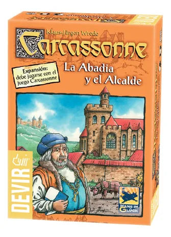 Juego De Mesa Carcassonne Abadía Y Alcalde