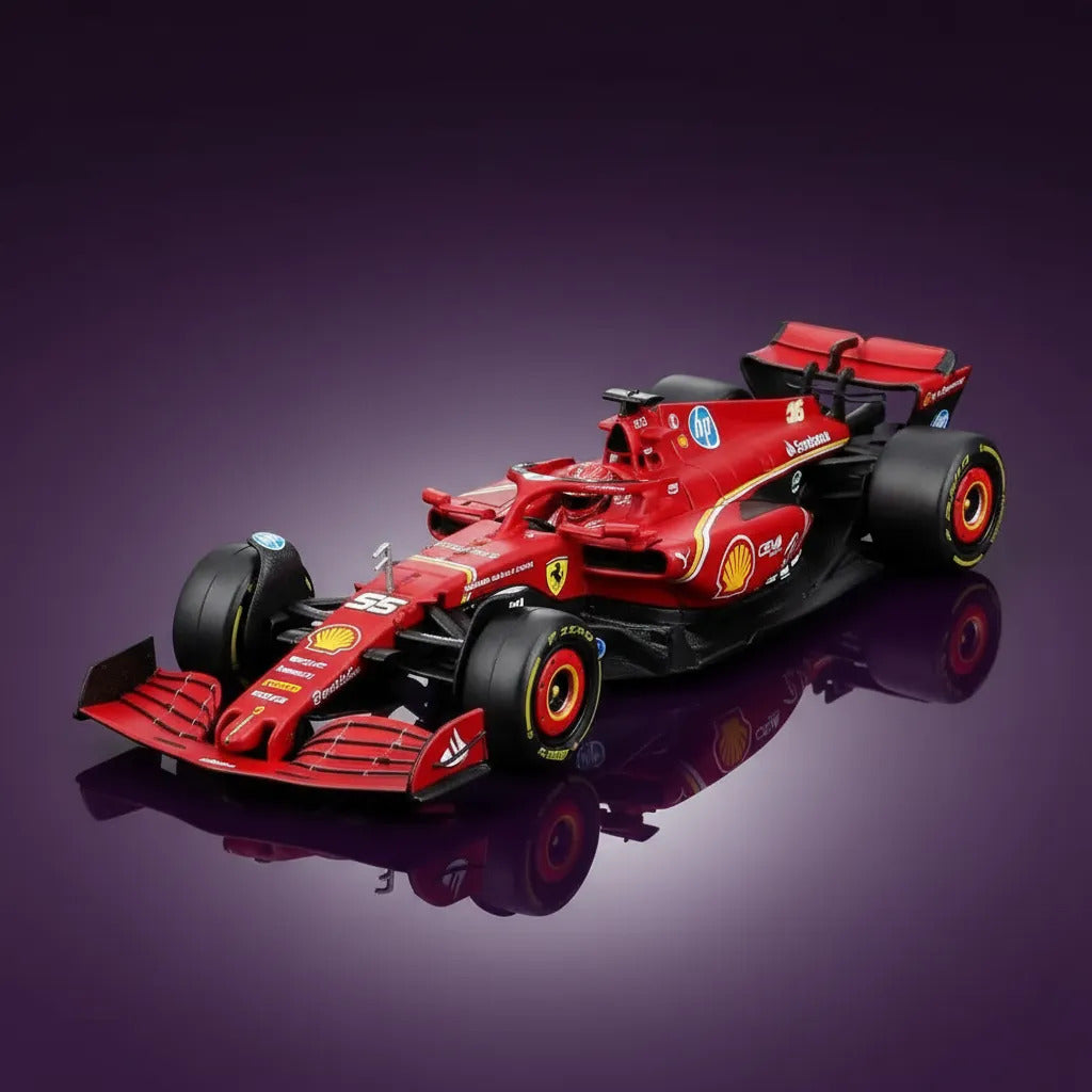 Carro Escala Bburago 1/43 Ferrari Sf-25 Hamilton 