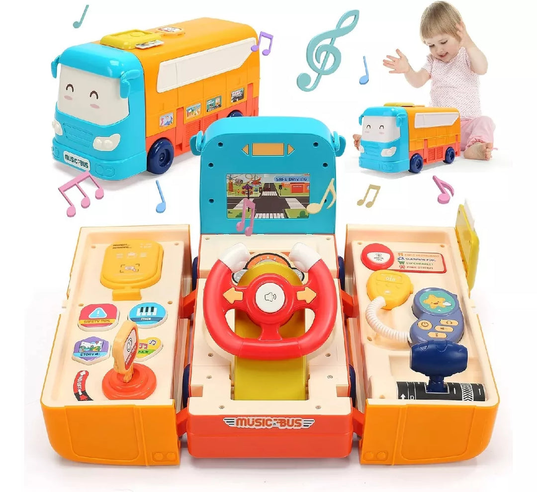 Juego Didáctico Autobús Interactivo Para Niños