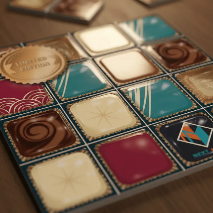 Juego De Mesa Azul Master Chocolatier Para Niños Familia