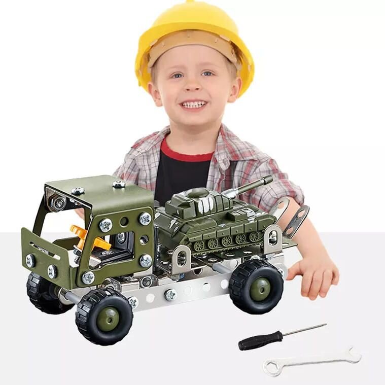 Juego construcción Carro 133 Piezas Para Niños
