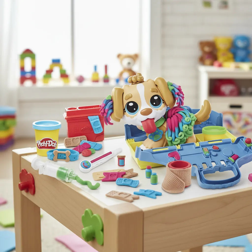 Juguete Divertido Veterinario Play-doh Para Niños