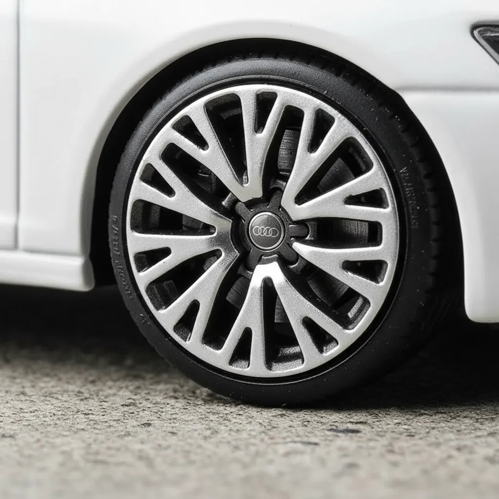 Carro Coleccionable 1/43 Bburago Audi A6 Avant Blanco