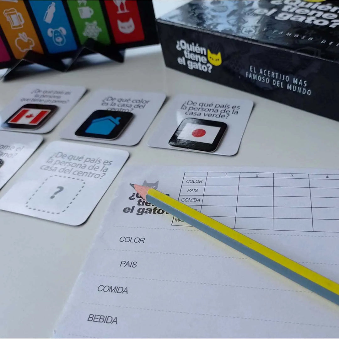 Juego De Mesa ¿quién Tiene El Gato? Adultos