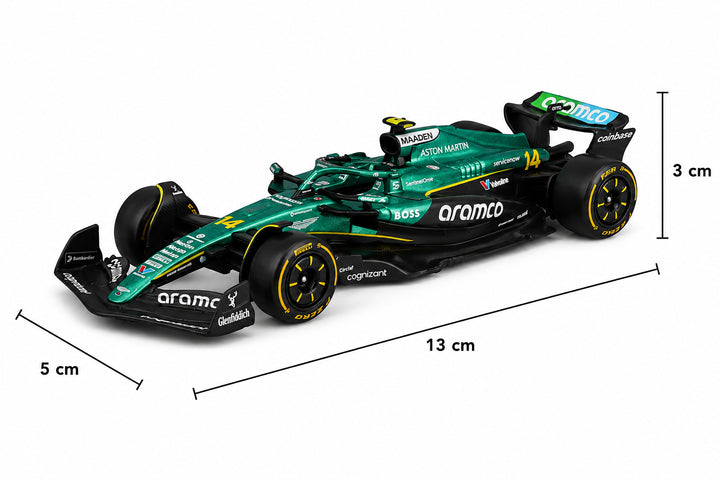 Carro A Escala 1/43 Race Formula Aston Martin Amr25