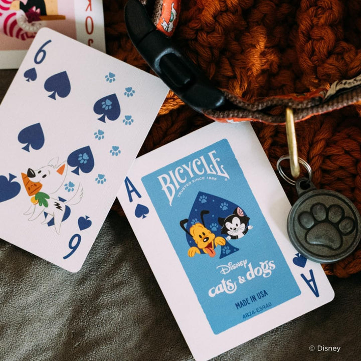 Cartas Bycycle Diseño Cats And Dogs Para Niños