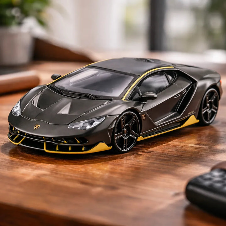 Carro A Escala 1:43 Lamborghini Centenario Gris
