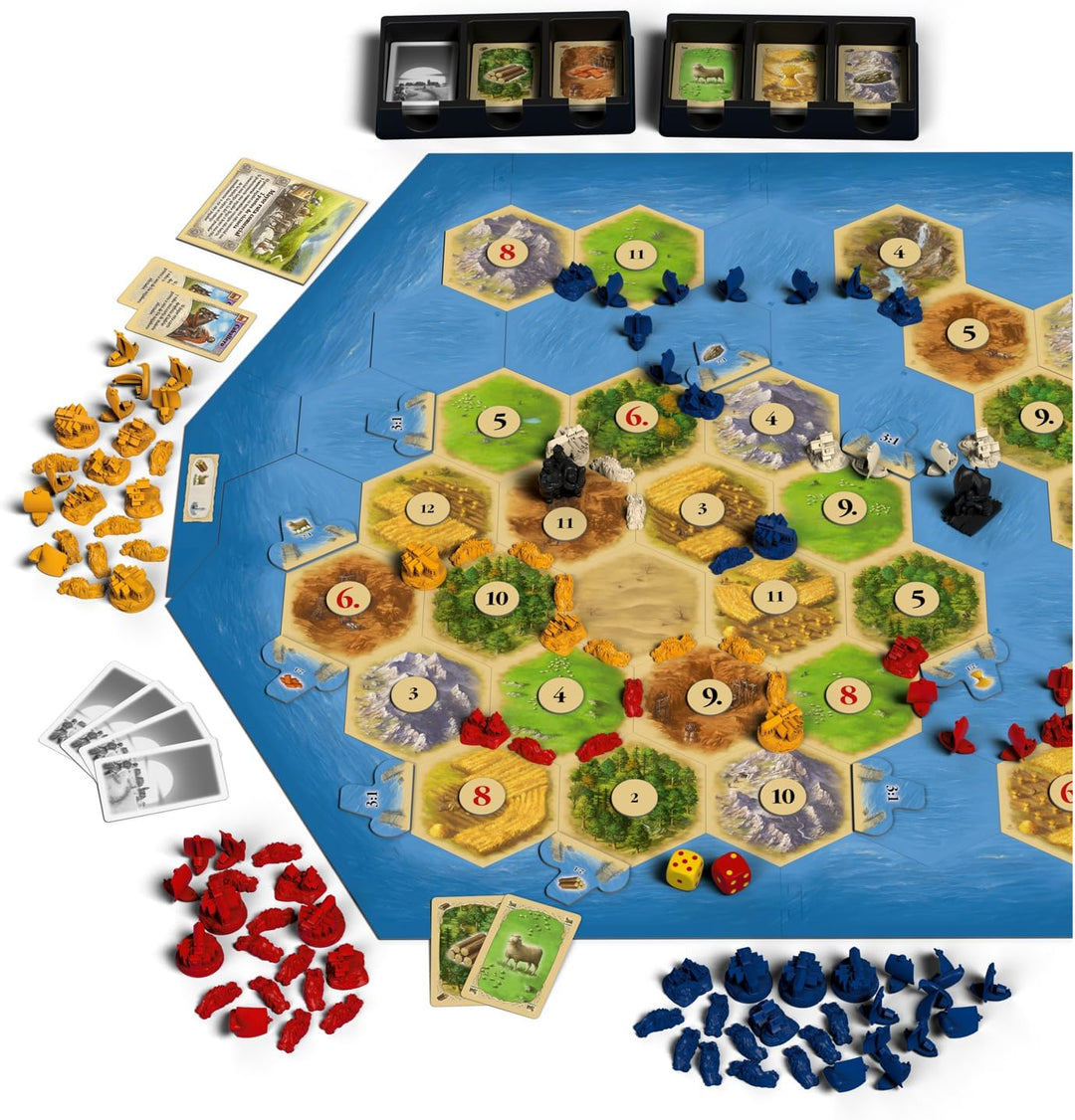 Juego De Mesa Catan Expansión De Navegantes Adultos
