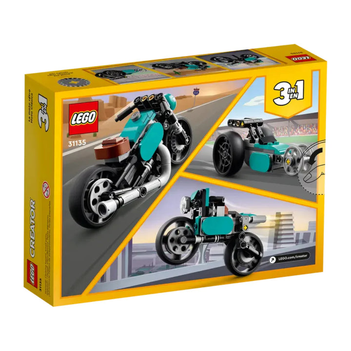 Lego Armatodo Moto Clásica 128 Piezas Para Niños