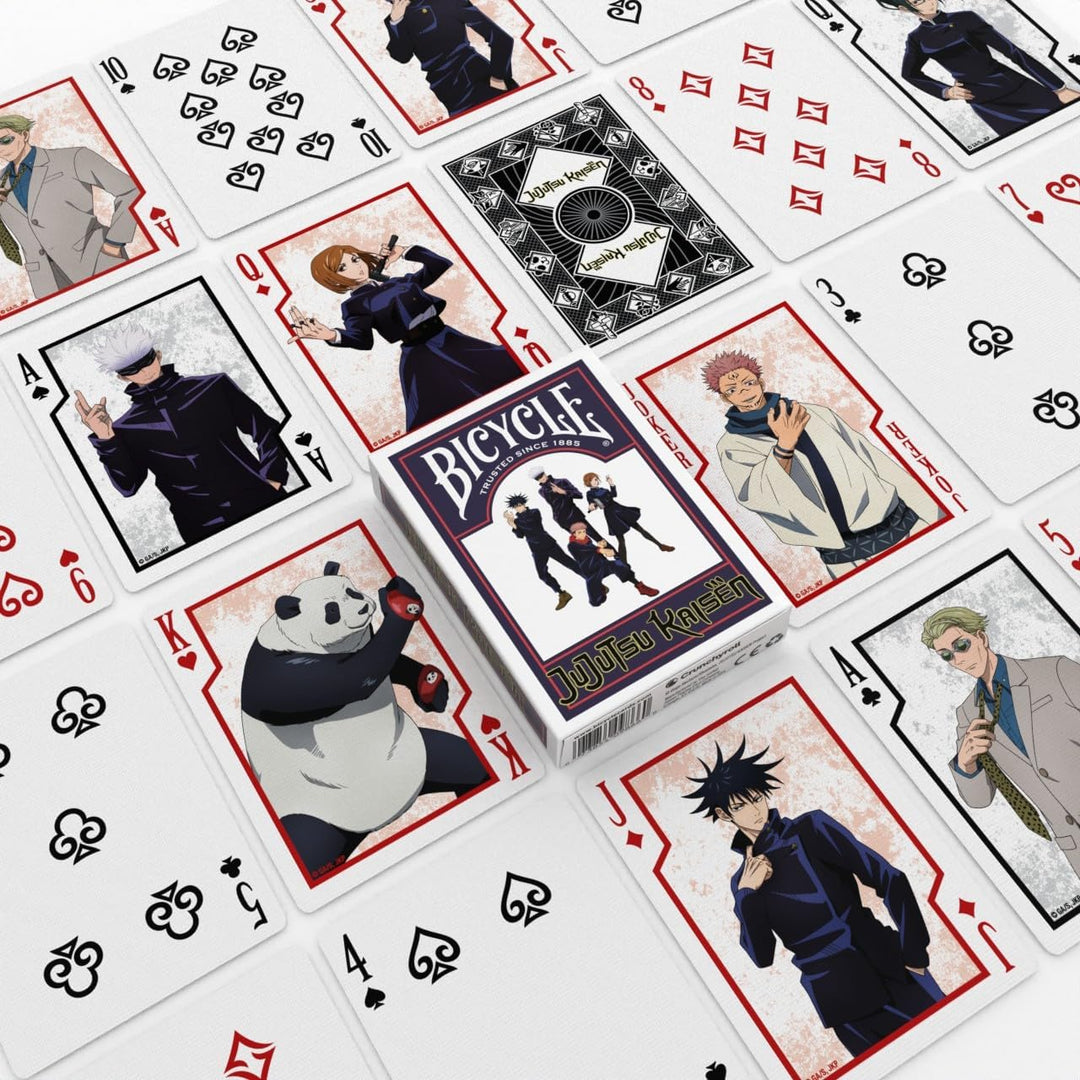 Cartas Bycycle Diseño Jujutsu Kaisen Para Adultos