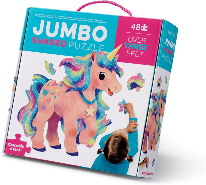 Rompecabezas Jumbo Unicornio 48 Piezas Para Niños