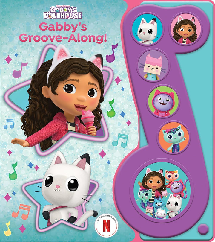 Libro Didáctico Sonido Dollhouse Gabby&
