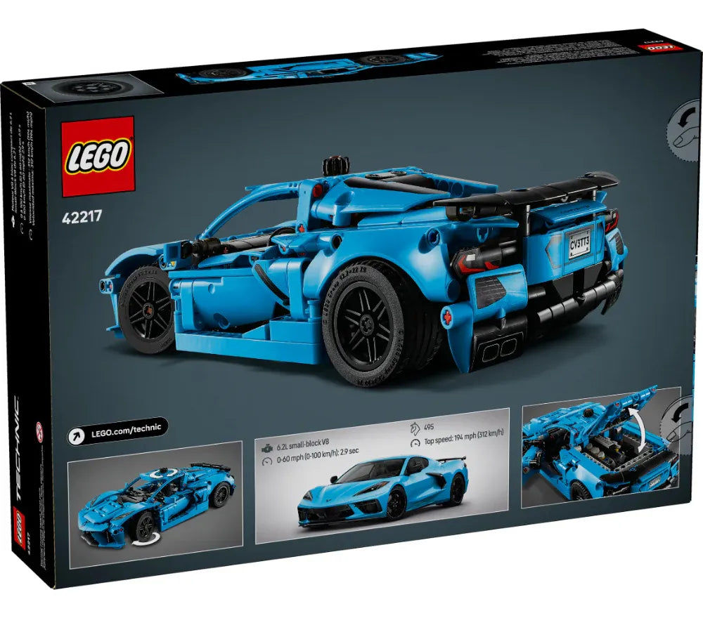 Lego Carro Chevrolet Corvette Stingray Azul