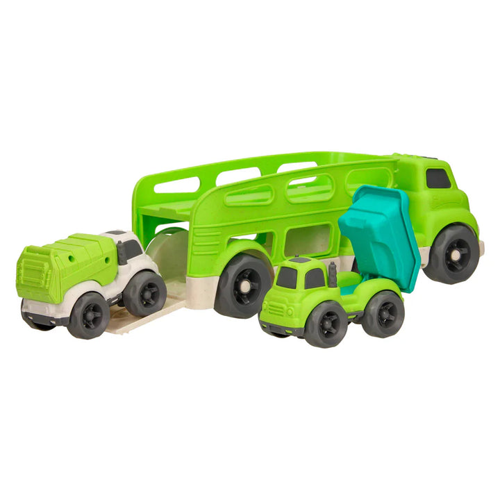 Juego Camión Urbano Con Dos Coches Para Niños