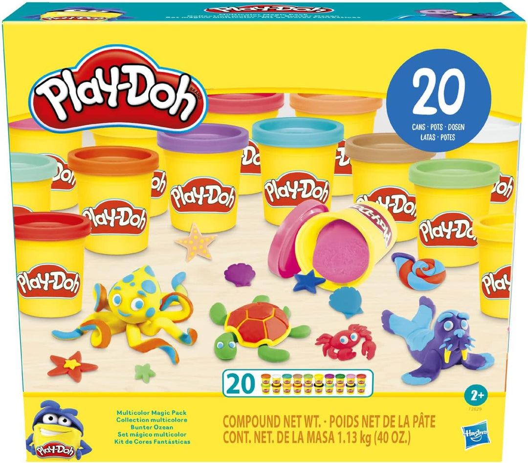 Juego Play-doh Set Multicolor Para Niños Niñas