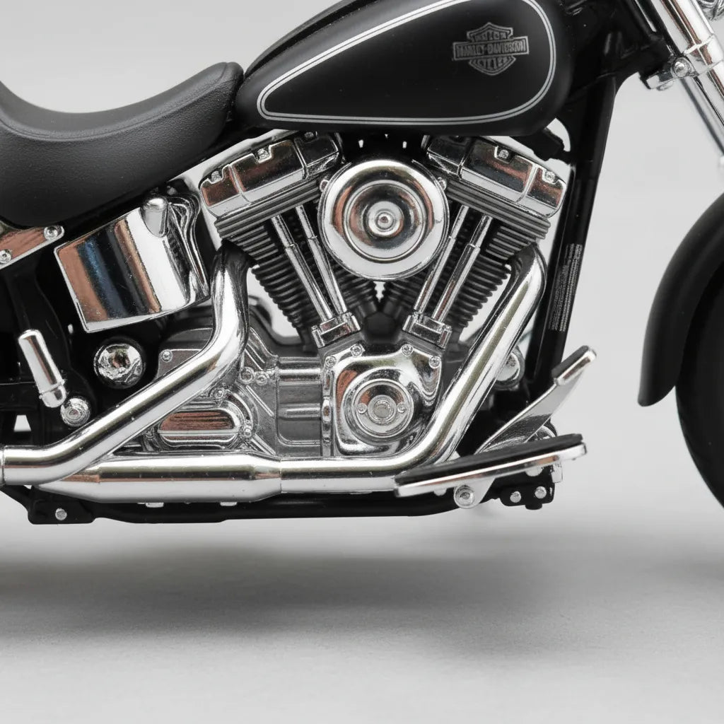Moto Escala 1/18 Harley Davidson Fxst Softail