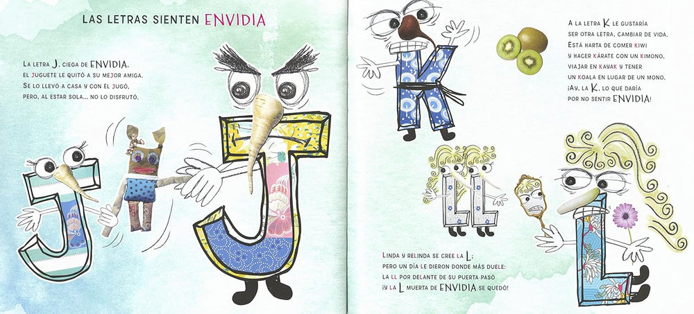 Libro Emociones Con Abecedario Para Niños