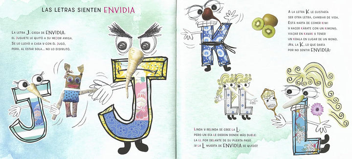 Libro Emociones Con Abecedario Para Niños