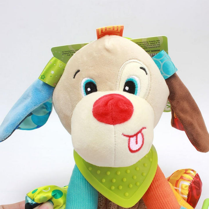 Juguete Bebe Peluche Perrito Sensorial Mordedor