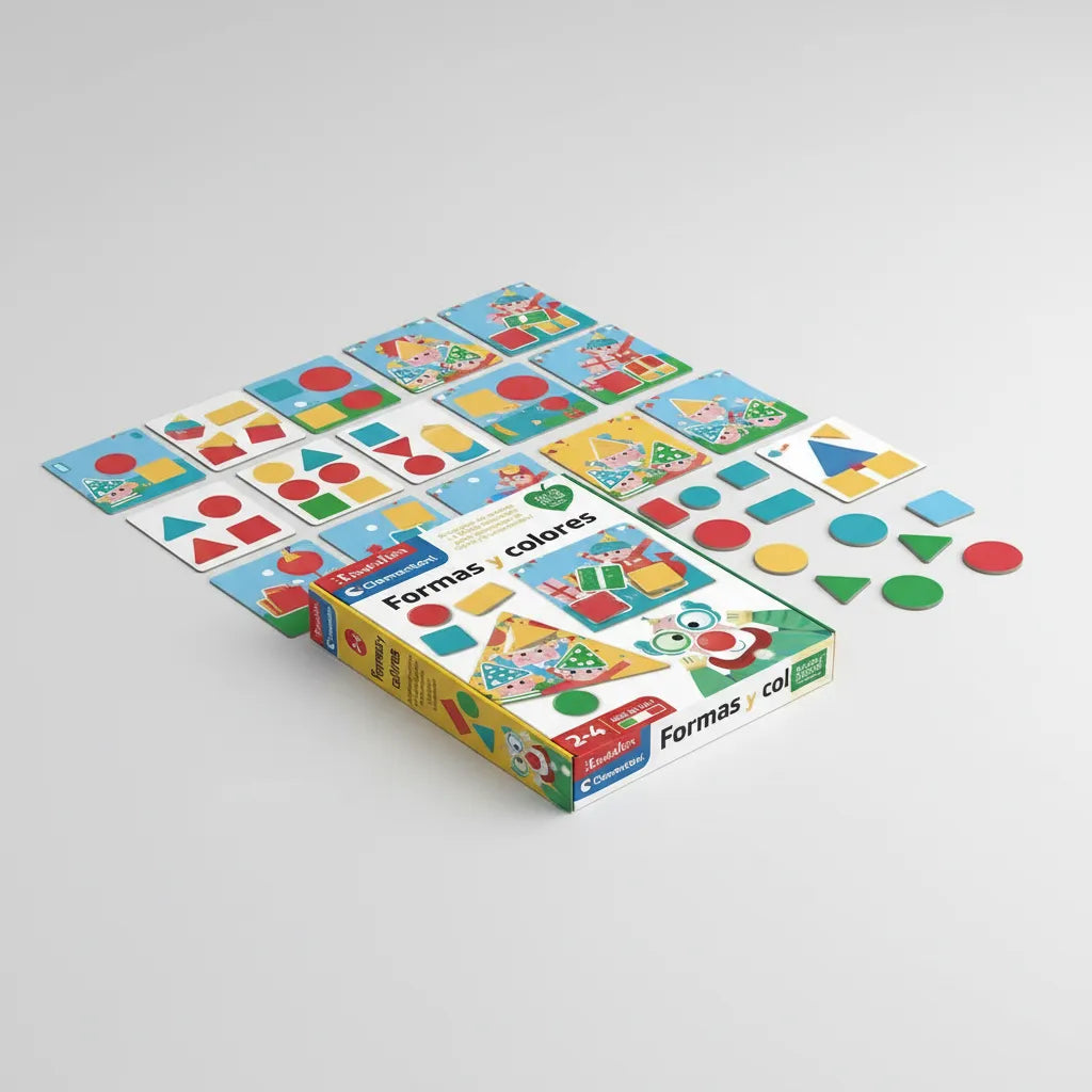 Juego Didactico Aprendiendo Formas Y Colores