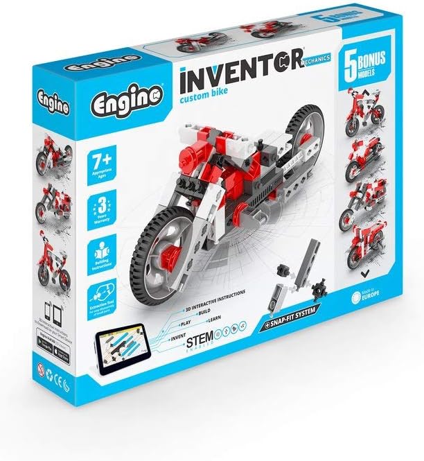 Juego De Construcción Motos 5 En 1 125 Piezas