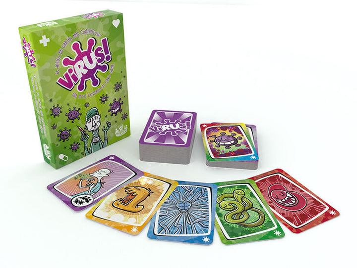 Juego De Mesa Virus Estrategia Devir Para Niños Familia