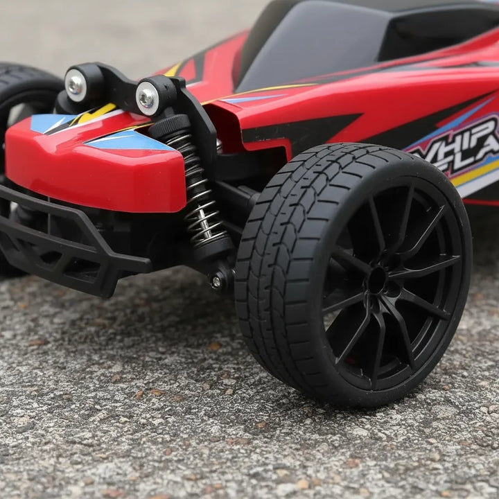 Carro A Control Whip Flash Buggy Rojo Para Niños Y Adultos