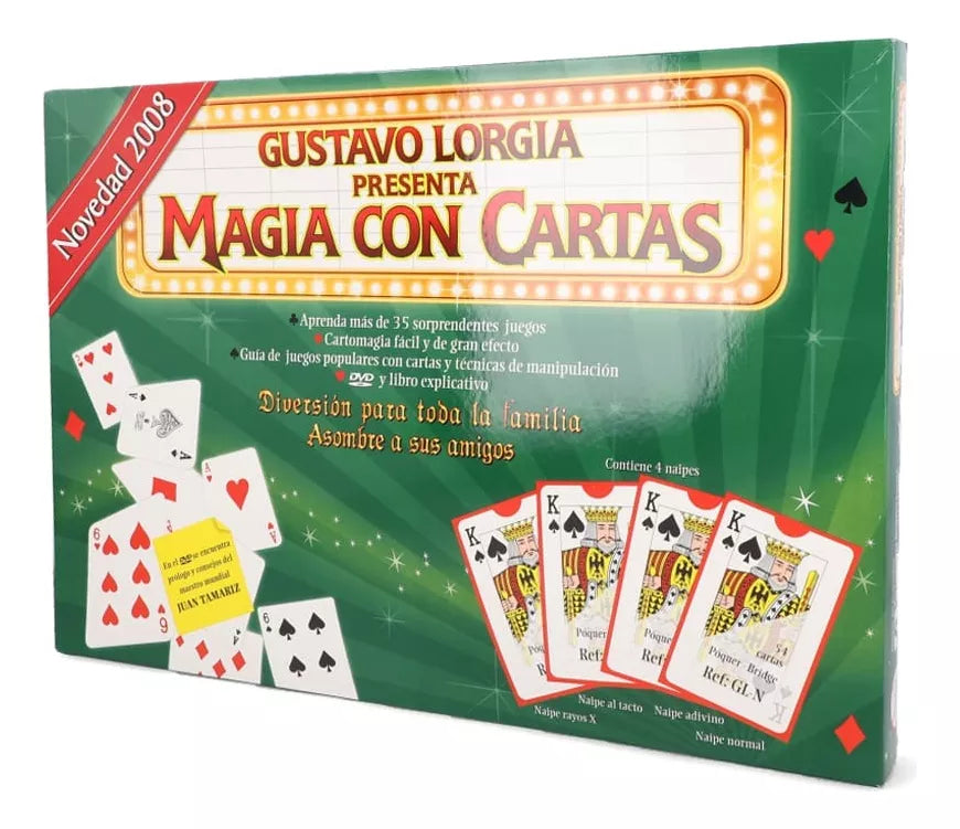 Juego Magia Con Cartas De Gustavo Lorgia 35