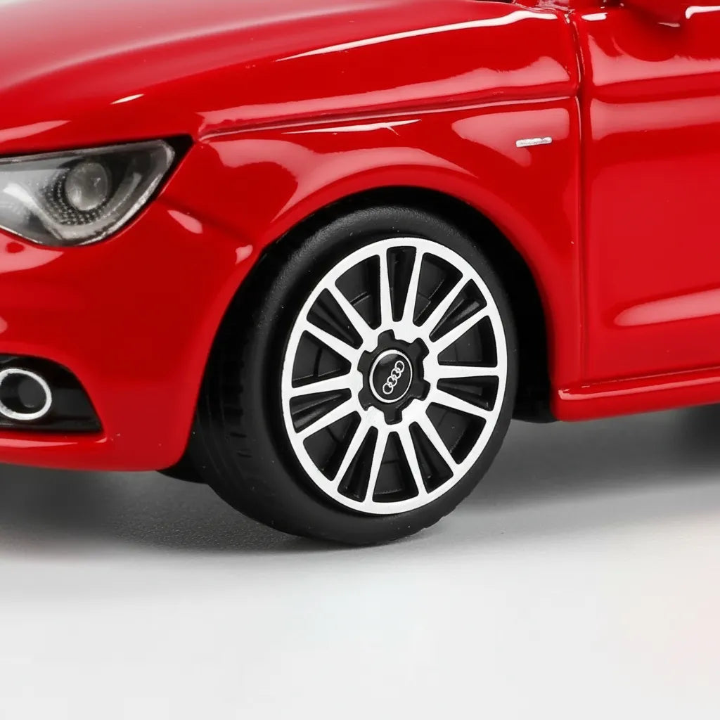 Carro Coleccionable a escala 1/43  Audi A 1 Rojo Para Niños