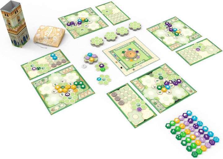 Juego De Mesa Azul Jardín De La Reina Para Niños Familiar