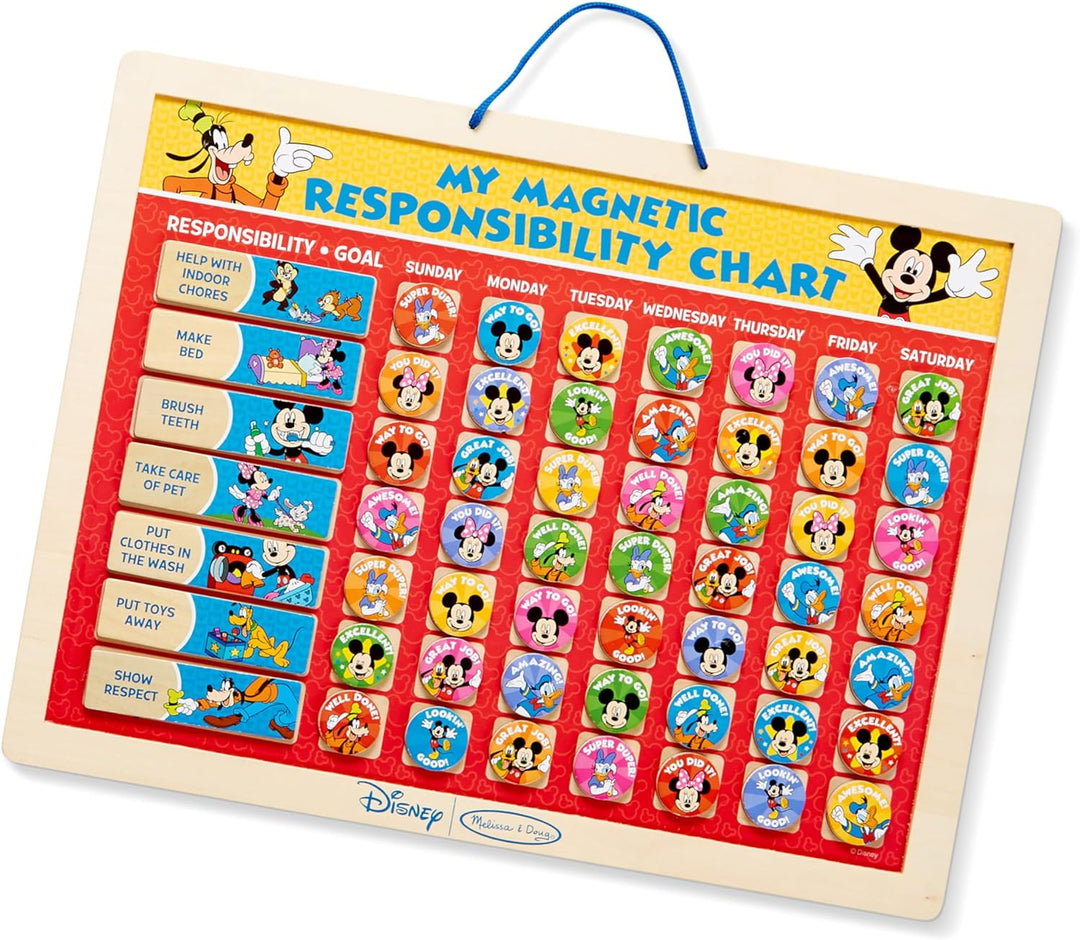 Tablero Responsabilidades Magnéticas Mickey