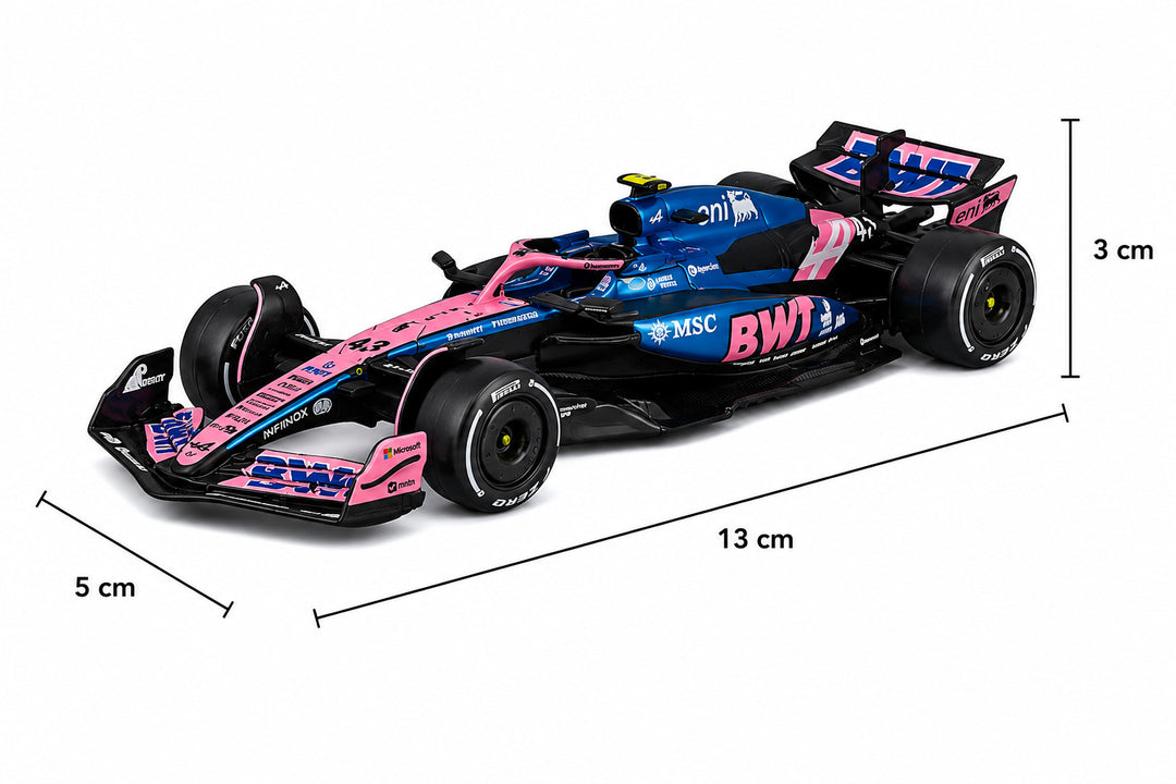 Carro A Escala 1/43 Race Formula Alpine A525