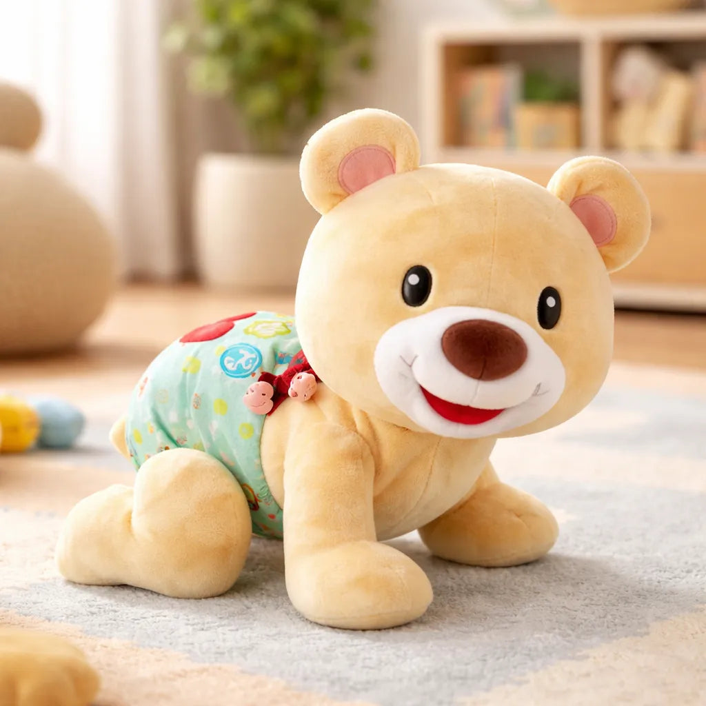 Juguete Interactivo Osito Gateos Para Bebés