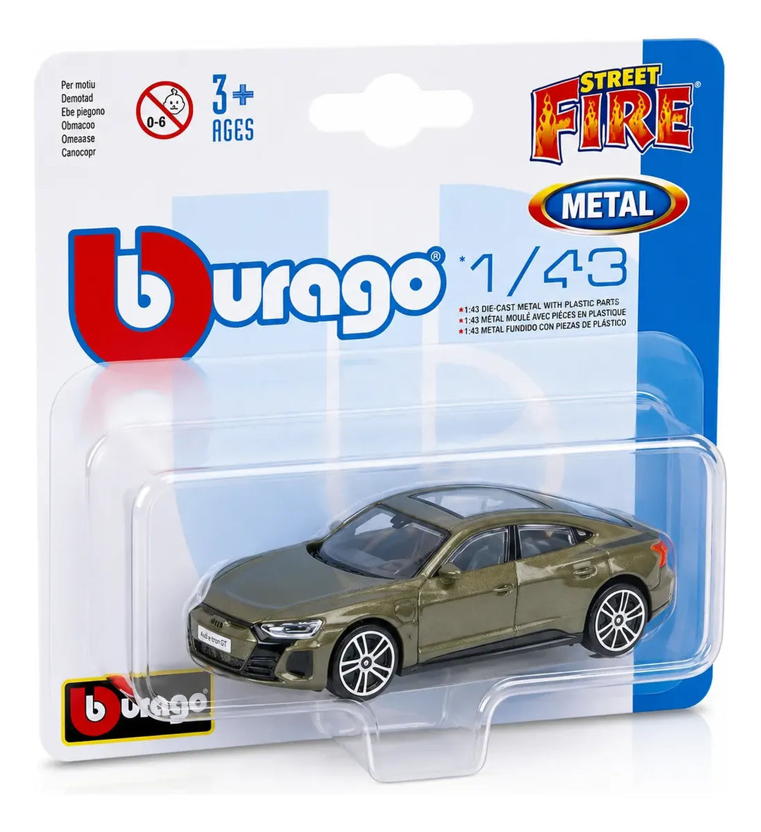 Carro Coleccionable A Escala 1/43 Audi Sr E-tron Gt Verde