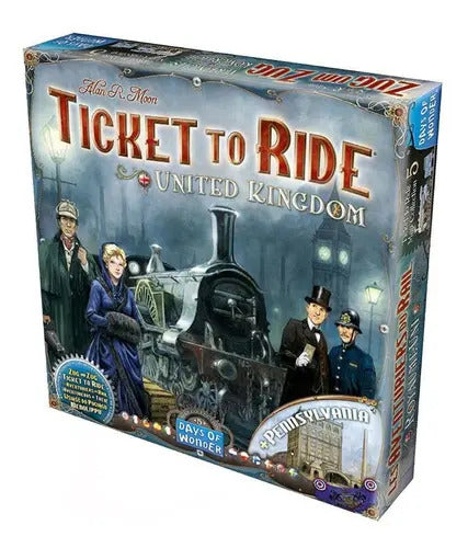 Juego Aventureros Al Tren Reino Unido Pennsylvania
