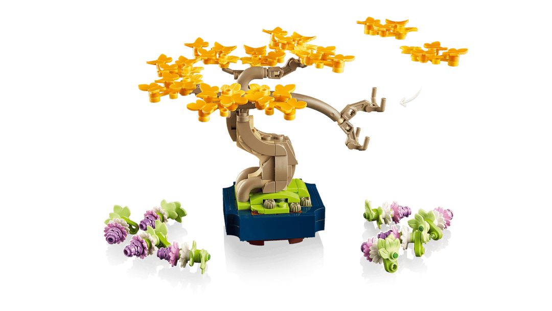 Juego De Construcción Mini Árboles Bonsái  Lego Original