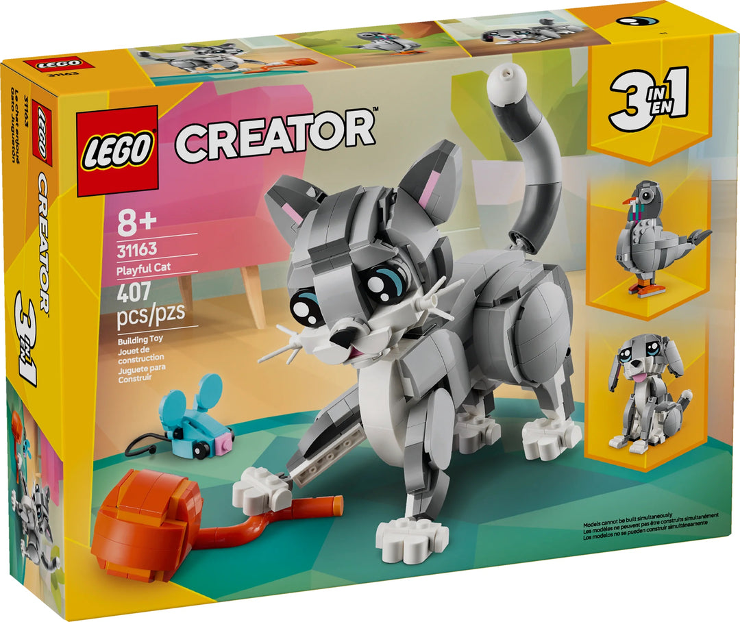Juego Lego 3 En 1 Animales Para Niños