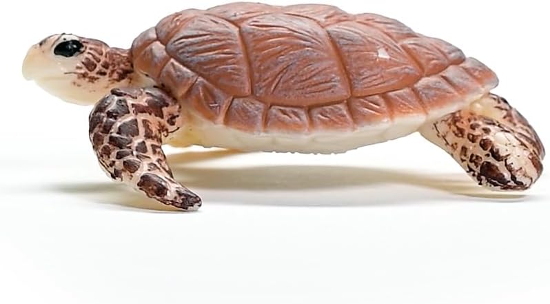 Figura Tortuga De Mar Pintada A Mano Schleich